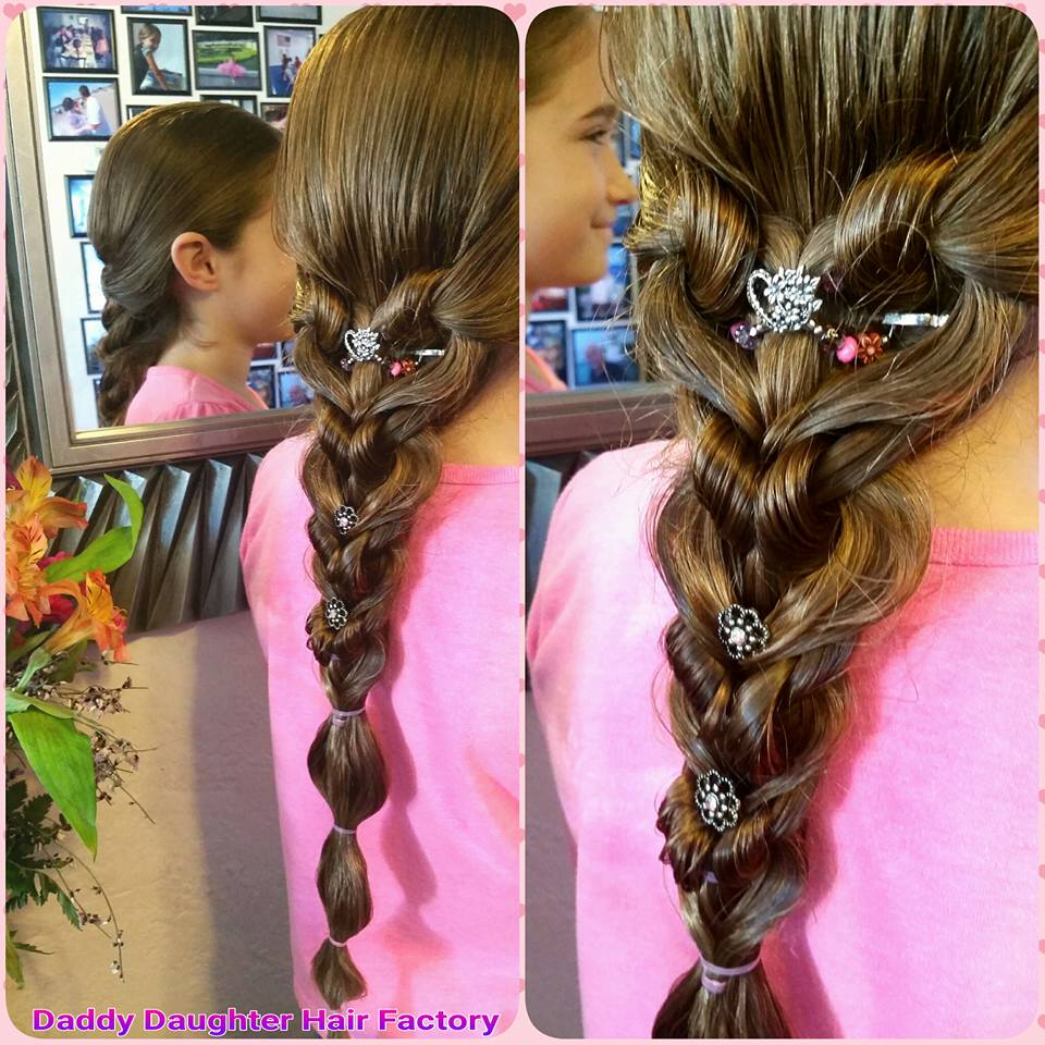 (Photo by Daddy Daughter Hair Factory)