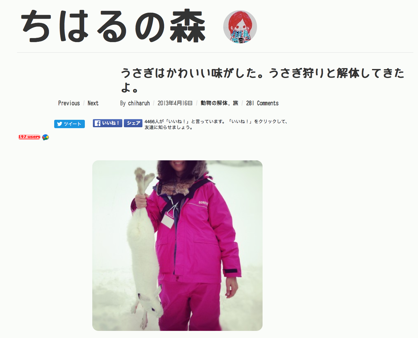 (Photo by chiharuh)